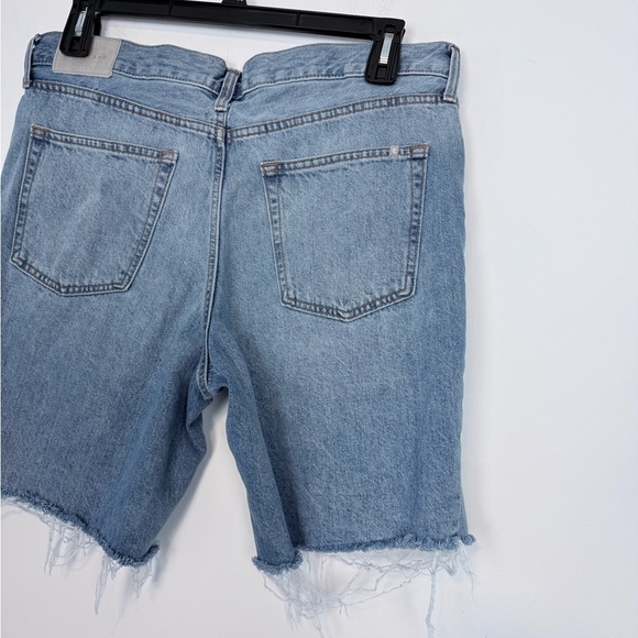 Everlane Men's Denim Cut-Off Shorts. Size 34. Buttonfly. Frayed Hems. - Picture 8 of 14